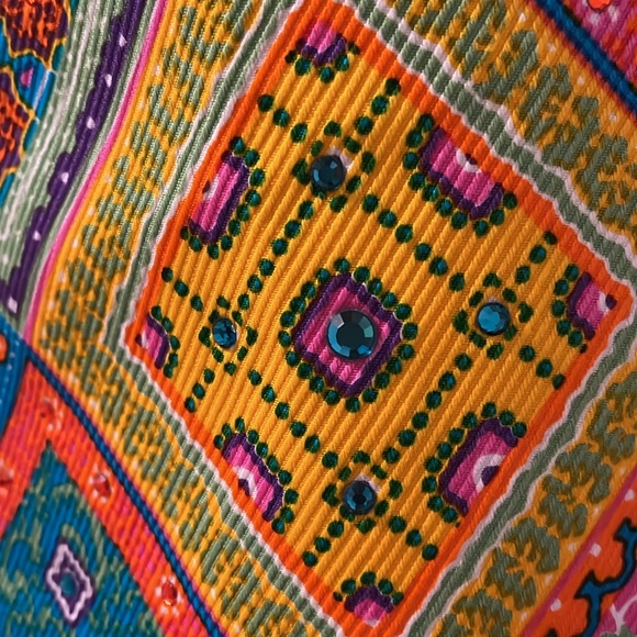 David Meister Jewel Embellished Skirt - Picture 4 of 14